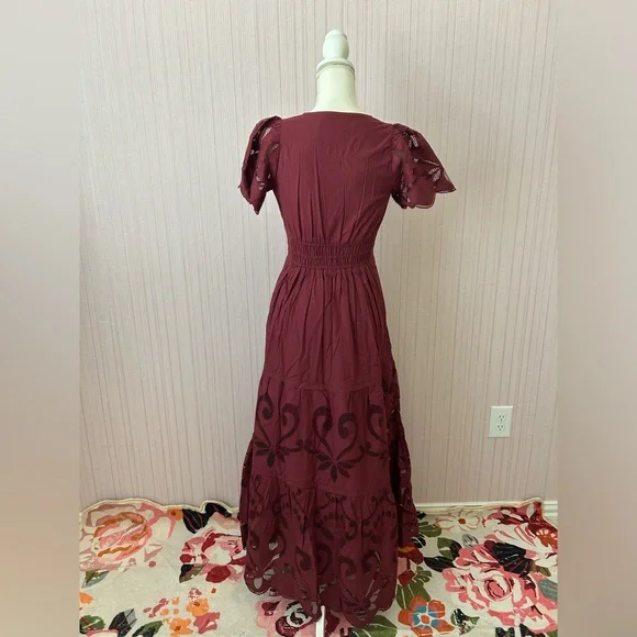 Anthropologie The Somerset maxi dress : cutwork edition - Picture 8 of 9